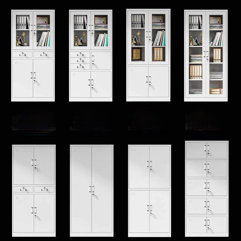 天津市钢制文件柜铁皮柜矮柜办公室带锁员工凭证档案资料柜更衣柜