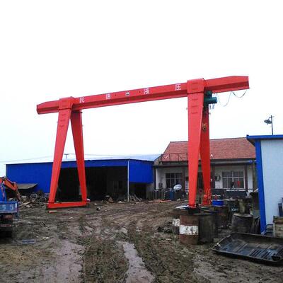 16吨门式单梁起重机港口码头工业吊装20吨龙门吊电动门式重型