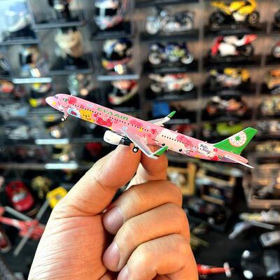 NG1：400比例合金飞机空客A321-200KITTY猫精装版模型礼品藏品