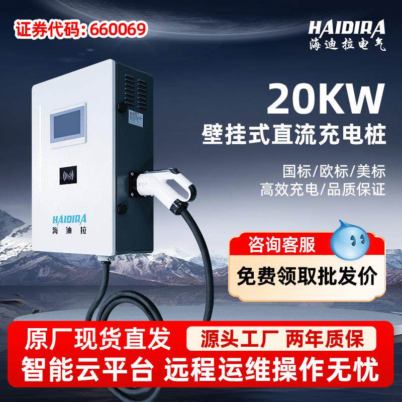 新能源电动汽车家用九孔直流快充充电桩7/40KW电车通用80V现货