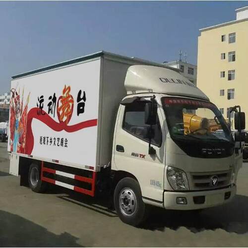 东风多利卡4.2米舞台车演出车支持分期手续齐全