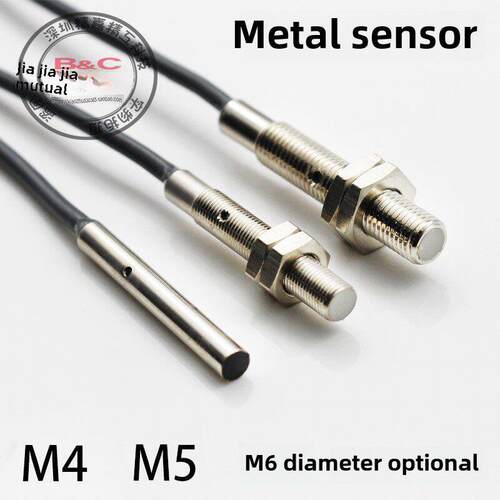 接近开关4mm 5mm 6mm金属传感器Micro M4 M5M6接近开关Dc三线制