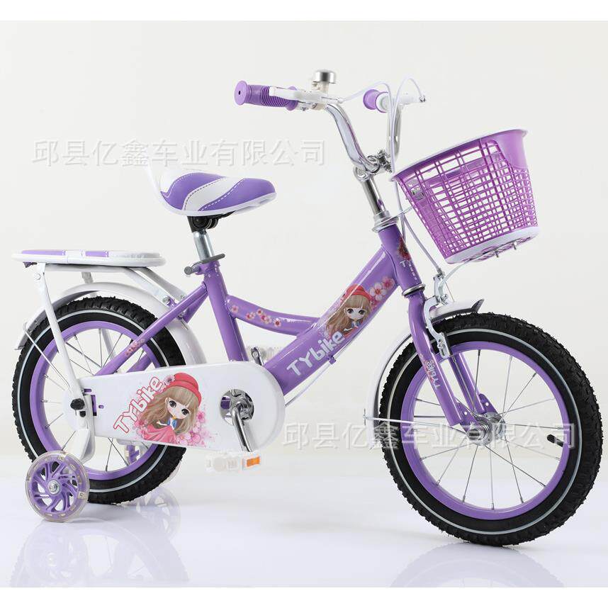 新款儿童自行车小孩单车3-5-7-9岁女孩脚踏车12/14/16寸童车
