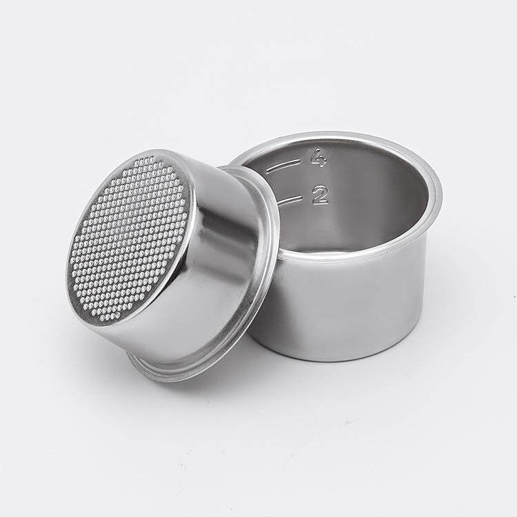 咖啡机粉碗 单份双份粉碗 咖啡机无底粉碗51mm通用粉碗咖啡机配件