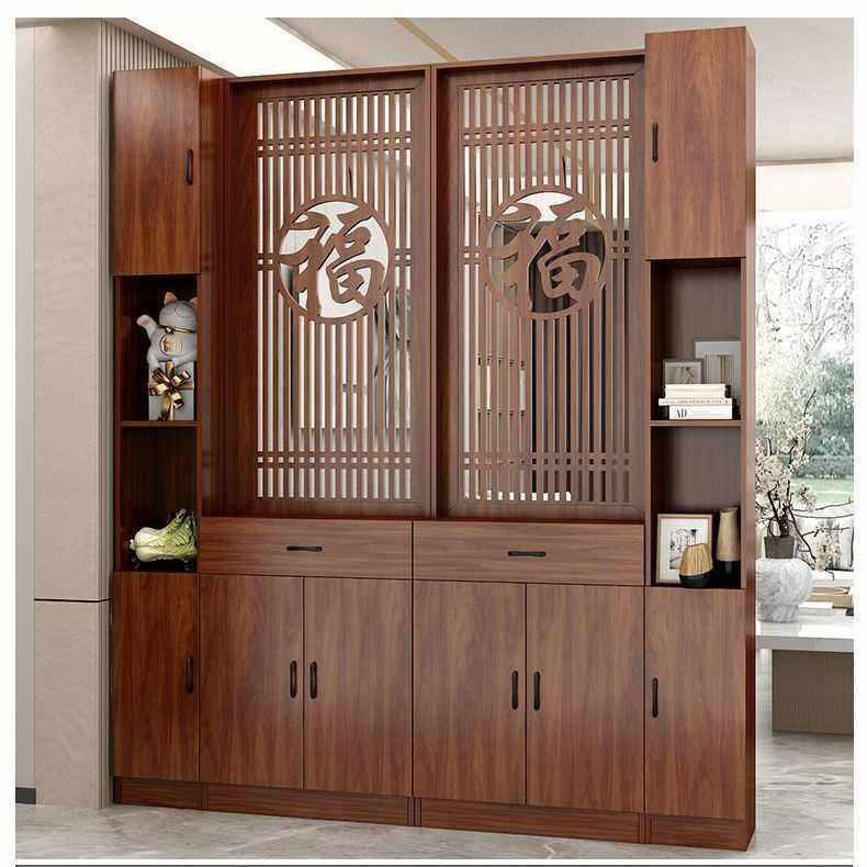 正对大门屏风隔断置物架现代简约进门入户客厅实木鞋柜玄关柜新款,住宅家具,门厅/玄关柜/玄关架,淘宝优惠券,粉丝福利购,淘宝优惠卷