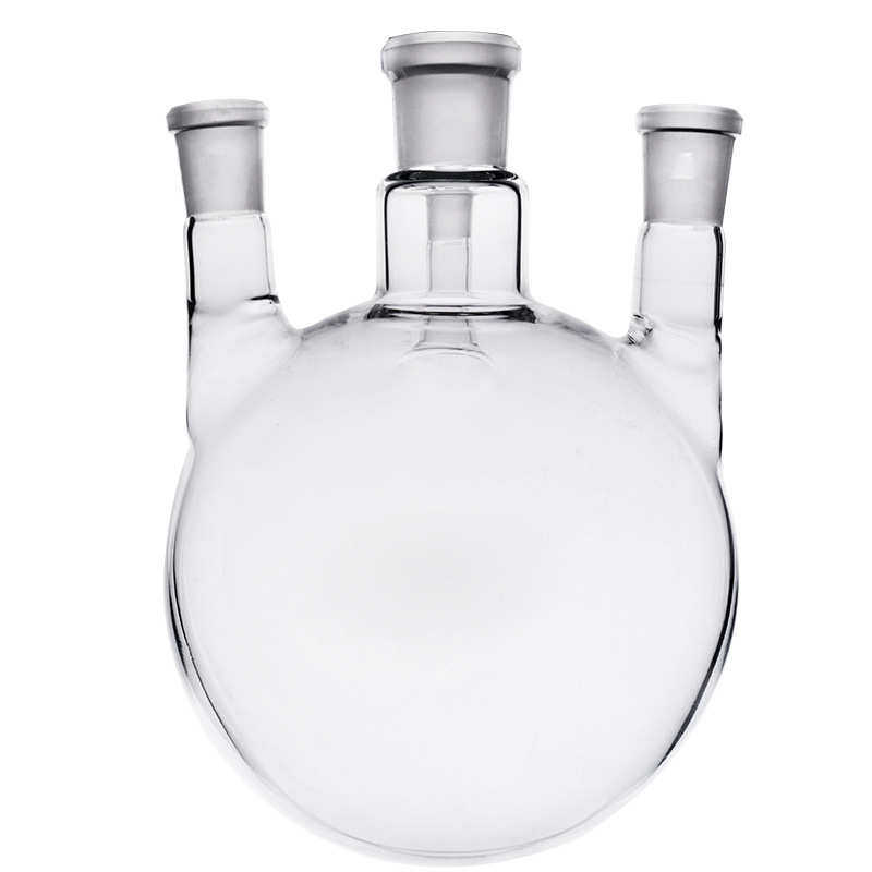 玻璃四口烧瓶 厂家直供1000ml反应瓶高硼硅材质来图可定圆底烧瓶,工业油品/胶粘/化学/实验室用品,烧杯/烧瓶,淘宝优惠券,粉丝福利购,淘宝优惠卷