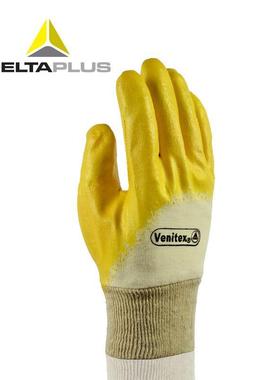 代尔塔201015丁腈涂层棉手套