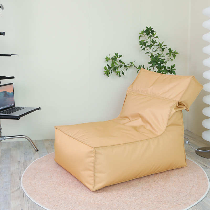 防水沙滩椅户外网红懒人沙发单人躺椅便携式野营咖啡店音乐节沙发