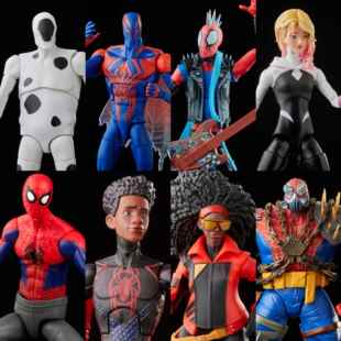 正版Marvel Legends 蜘蛛侠纵横宇宙2099 格温迈尔斯6寸可动人偶