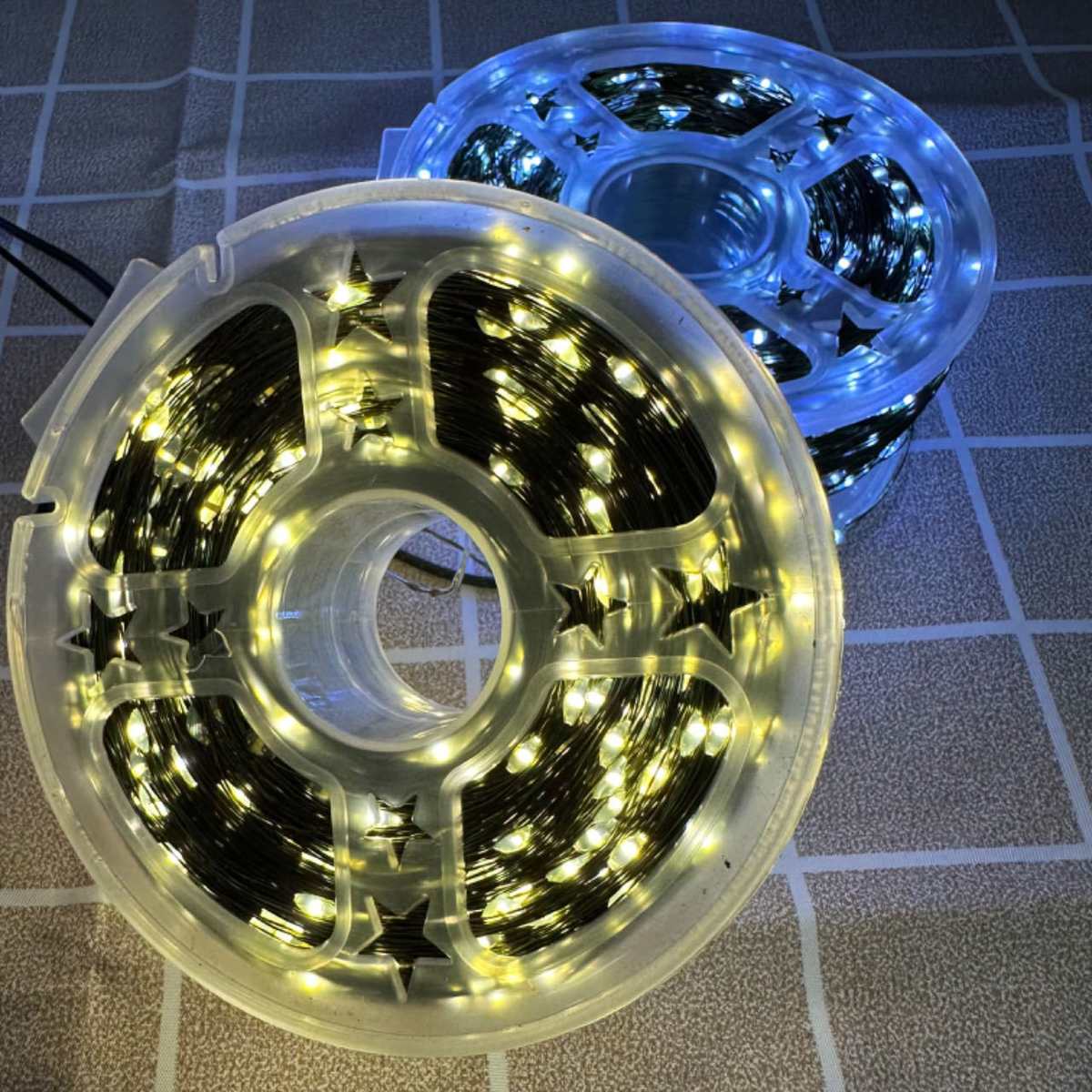 led串户灯圣诞树串装饰灯铜线遥控外铜丝亮化节日灯串氛围