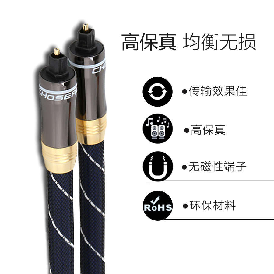 功放.线/gb5-optical连接线原级数声道秋叶方qs1702光纤发烧spdi