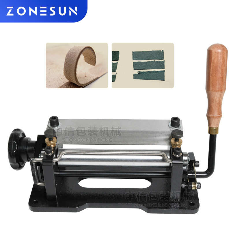 ZONESUN 806皮革削薄机皮带削皮机铲皮机器皮革硬皮植鞣革削薄机图片
