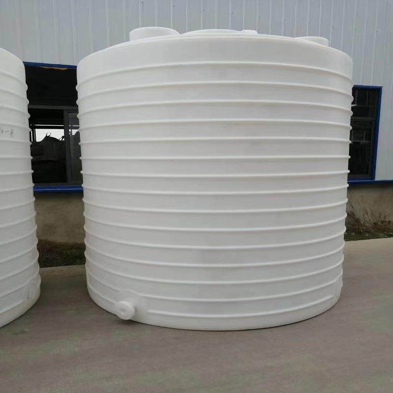 工地4000L储水罐牛筋料耐酸碱3吨5吨10吨户外立式塑胶水塔化工桶