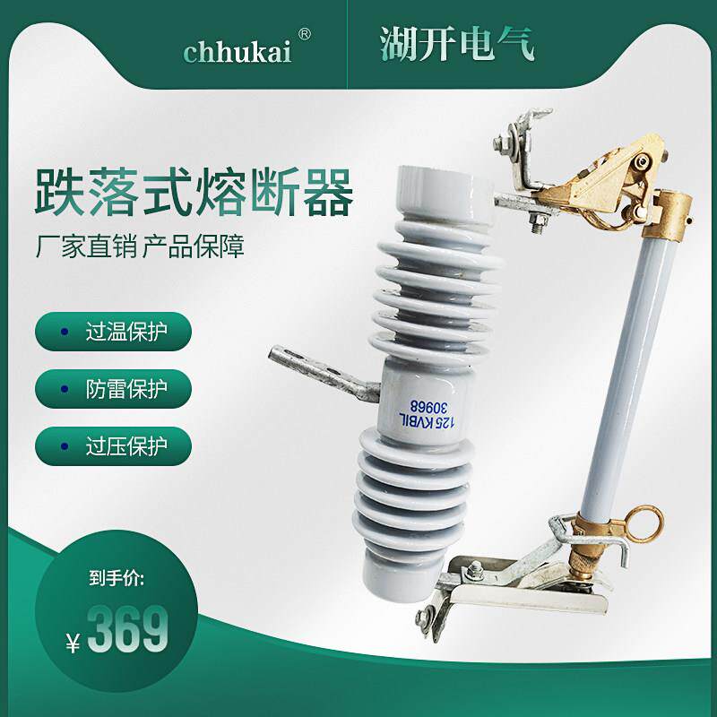 10KV户外高压跌落式熔断器令克保险开 关 RW12-15/200A100A国标3