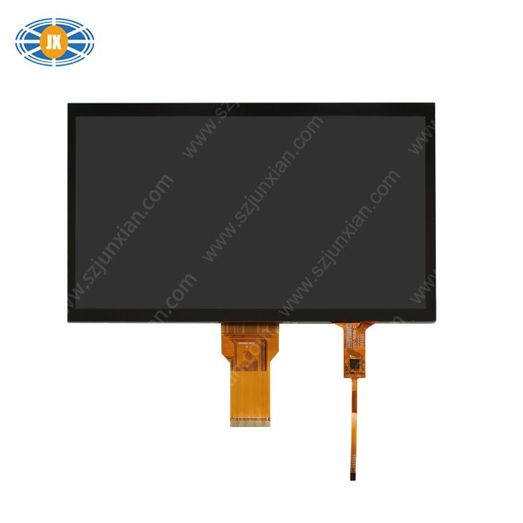 0.GPQ1寸液晶屏1024*600RGB智能考0勤人脸识别50P1+CTP1.1液晶寸