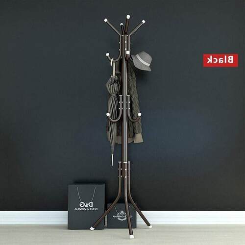 12 hook hanging rack clothes hanger coat stand 衣帽架挂衣架