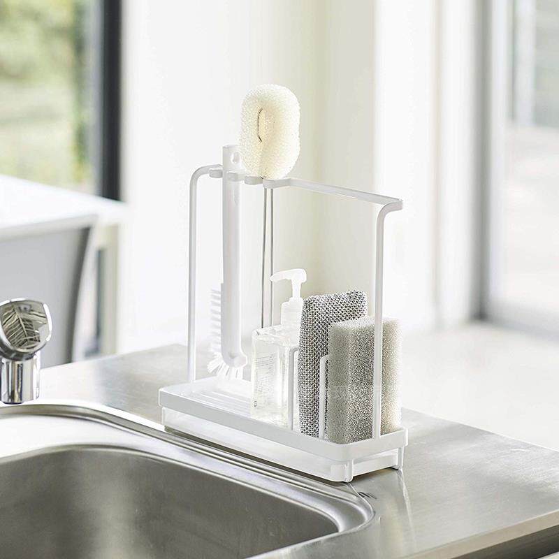 正品里本 厨洁工具整理架 清洁刷房海绵擦沥水收纳洗清精瓶子置物