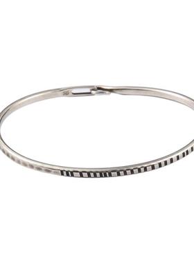 正品Werkstat Munce小n手镯男女德国t暗黑先锋众手h工925纯银手镯