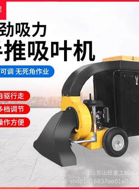 大功率落叶清扫清理车手推自走式吸叶机市政环卫路面树叶收集器