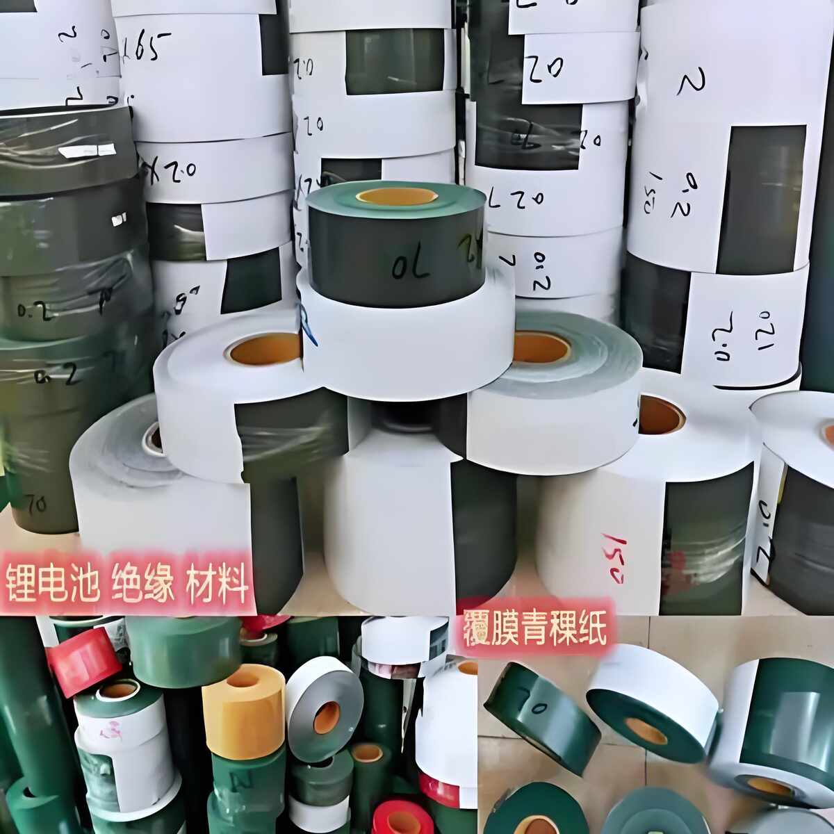 18650锂电池青稞纸单面背胶DMD纸快巴纸牛皮纸耐高温绝缘纸垫片