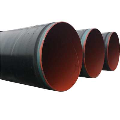 大口径排水排污3PE防腐钢管燃气输送无缝螺旋加强级3pe防腐钢管厂