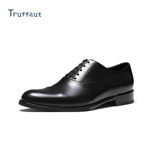 正品ruff皮a务ut亮皮牛津鞋真皮商正装鞋男士英伦新T郎婚礼伴郎结