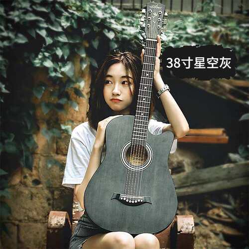 单板吉他初学者男女生38/40/41学生新手入门级乐器单板木吉他