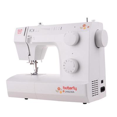 蝴蝶牌家用缝纫机JH8230A锁边吃厚8530电动多功能电动小型缝纫机