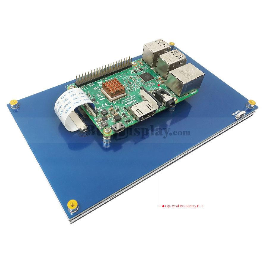 7英寸电容触摸莓显示ER-TFTV0器8M0048x0，IPIDSI接口用于树派