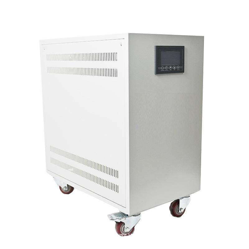 发电机稳压器380v三相大功率30kw全自动交流稳压电源50/60kva工业