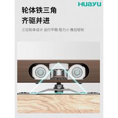 RI0T厨房折叠门吊轨轨道全套上下轨卫生间推拉万向吊滑轮五金配件
