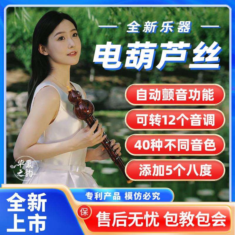 华夏之韵2026款电葫芦丝专业演奏型初学者胡芦丝成人自学入门乐器