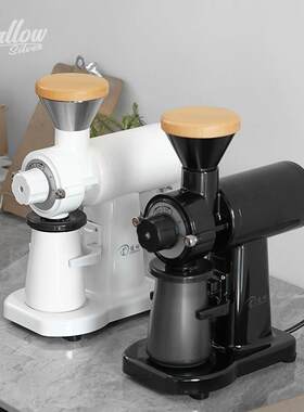 凌动电动鬼齿磨豆机意式平刀磨粉器单品手冲咖啡研磨机家用小钢砲