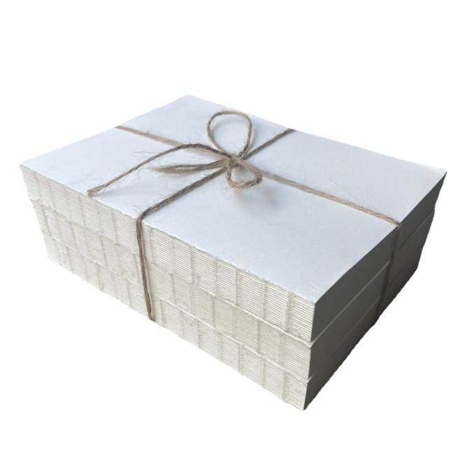 彷真书无字内页无皮书芯假书摆件新中式摆件假书沓书芯样品书桌