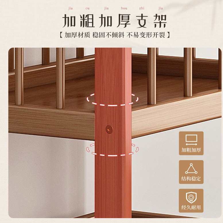 新中式沙发边几茶边柜茶水台角几茶具可移动小茶几靠墙茶水置物架