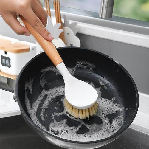Wholesale Long-Handle Cleaning Brush for Home Kitchen - Sisa