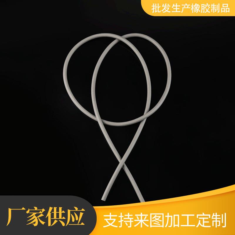 生产灰色圆柱硅胶发泡条 耐高低温海绵发泡条 门窗灯具发泡条