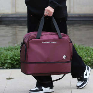 短途旅行包男女款轻便大容量出差旅游手提待产行李袋运动健身背包