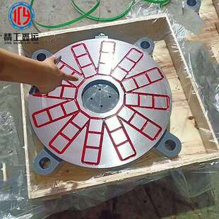 车床用电控永磁吸盘厂家 立式 鑫运 X61圆形电永磁吸盘 电永磁吸盘