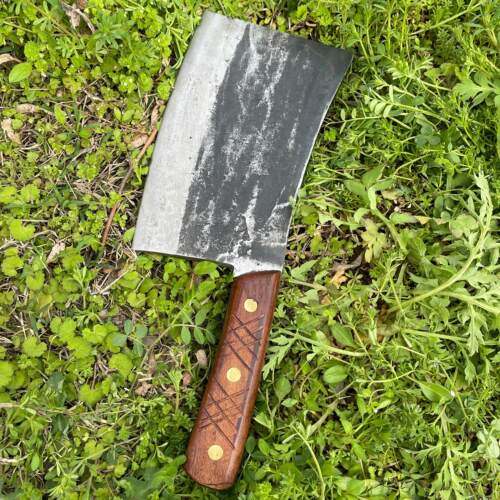 手工锻打砍骨刀屠夫卖肉专用刀加厚重型商用剁大骨头斩骨刀斩猪蹄