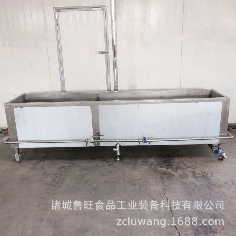 多功能加热保温蔬菜清洗池 支持定做恒温带鱼解冻池 蒸汽加热水槽
