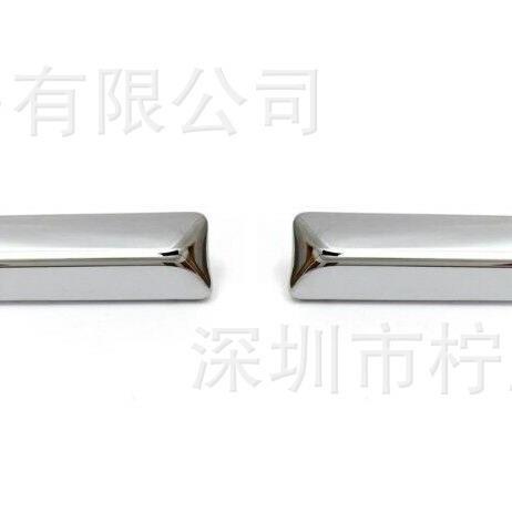 新款前保险杠上饰条镀铬饰条对套件菲亚特500(312)2007-2015