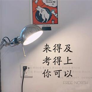来得及考你艺可以 文志FXP墙励贴纸 激励高考中学生教室宿舍书房
