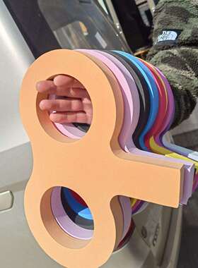 大大号发条多色车顶装饰车顶KT装饰装饰发条粉色橙色绿色黑灰色