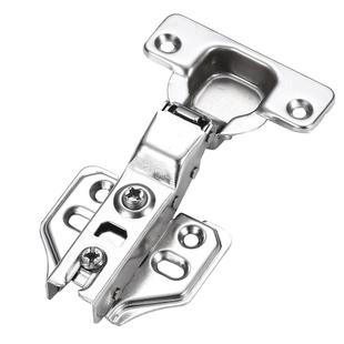 35杯浅杯薄门板铰炼合页橱柜门液压缓冲阻尼固定普通老式弹簧门铰