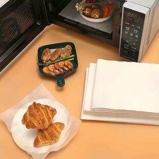 微光波炉蒸烤箱烘烤一体专用纸吸油纸垫烤肉电烤炉烤盘矽油纸烘焙