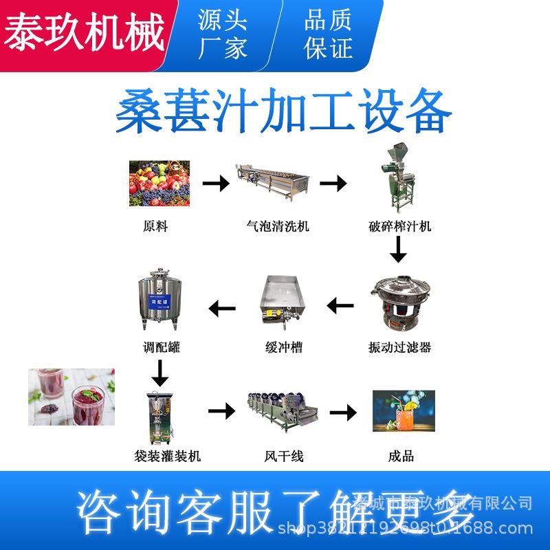 黑加仑榨汁生产设备葡萄浓缩汁生产线浓缩梨汁制作机器果汁灌装机