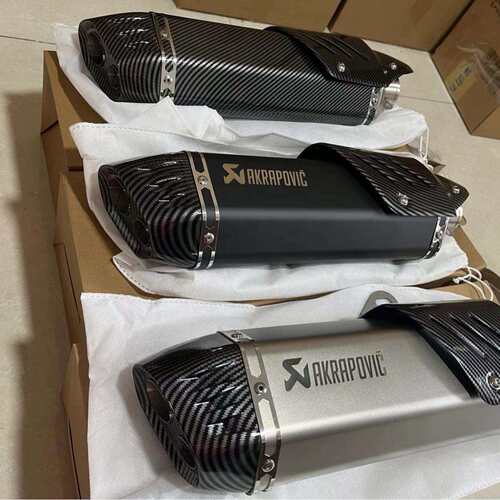 摩托排气改装 S7矩形天蝎排气 无极300 GSX-250R 金鹏502排气管