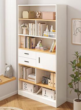 书8294架落地置物架客厅纳家一体墙收展示储物柜靠用书