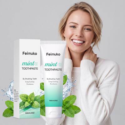 Feimuko Fresh Breath Toothpaste, with its cool mint flavor,